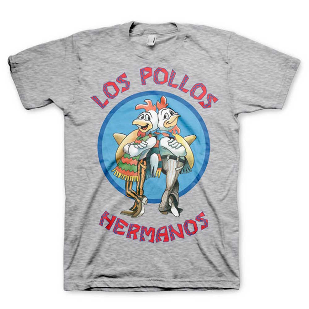 Breaking Bad - Los Pollos Hermanos T-shirt Homme - Gris